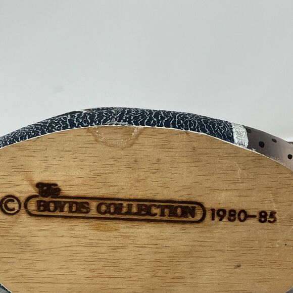 Boyd's Collection CLASSIC Teal Black Brown DRAKE DUCK 1980-1985 Glass Eyes - Picture 4 of 14